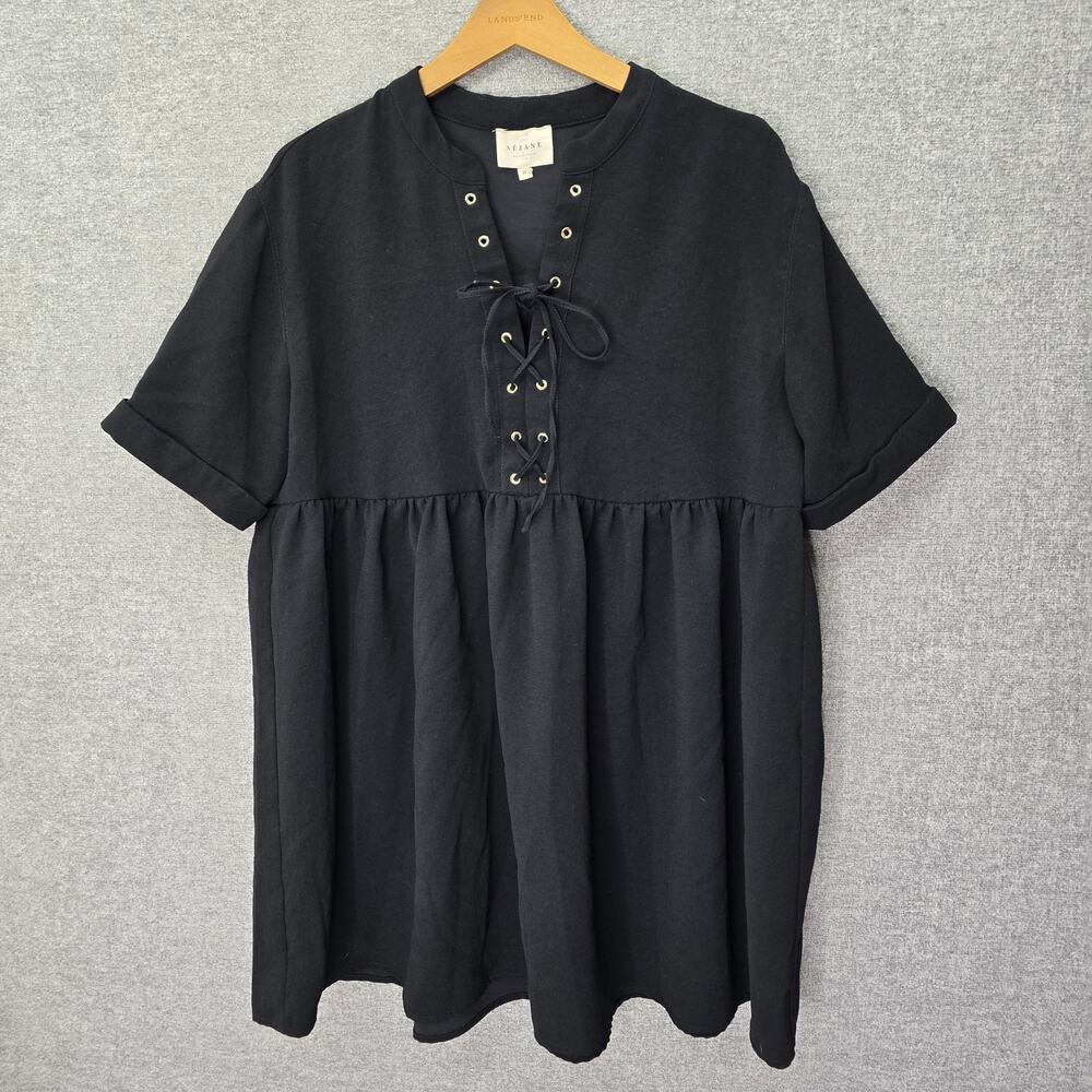 SEZANE THEODORA MINI DRESS LACE UP, SIZE 38